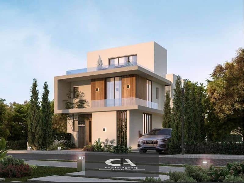 Sky villa *resale* for sale in El Bosco City Compound in New Cairo | A very special location near Madinty 4