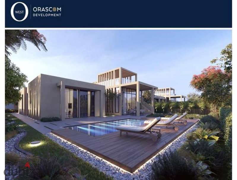 Live in O West with a 400 sqm villa, available with an extended payment plan in a prime location directly on Wahat Road. 1