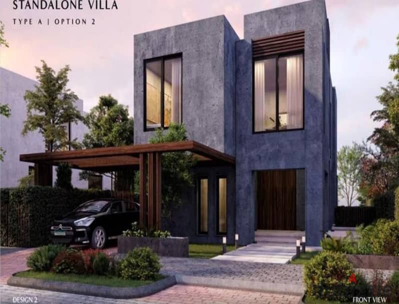 Live in O West with a 400 sqm villa, available with an extended payment plan in a prime location directly on Wahat Road. 2