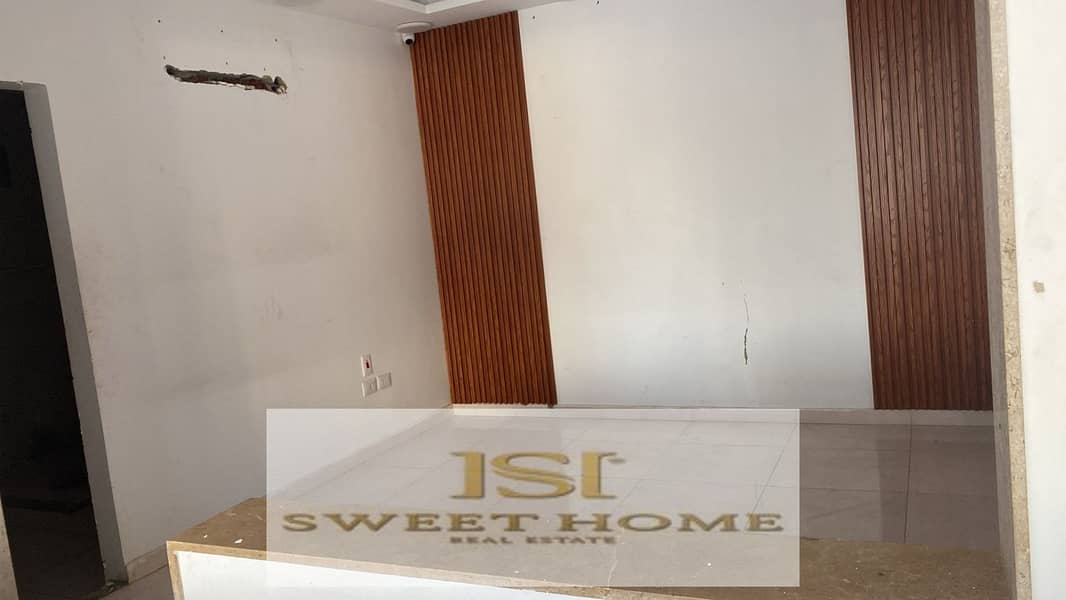 A fully finished shop for rent, with an area of ​​135 square meters, in a very special location 8