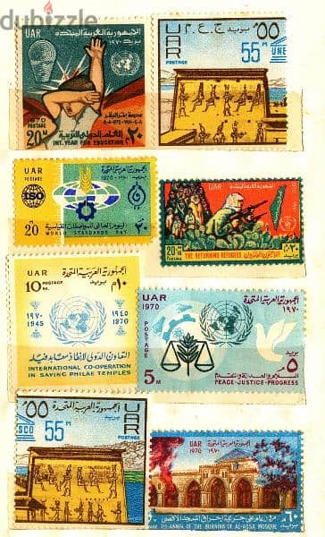 ألبومات طوابع بريد نادرة من عام 1960-1970 2