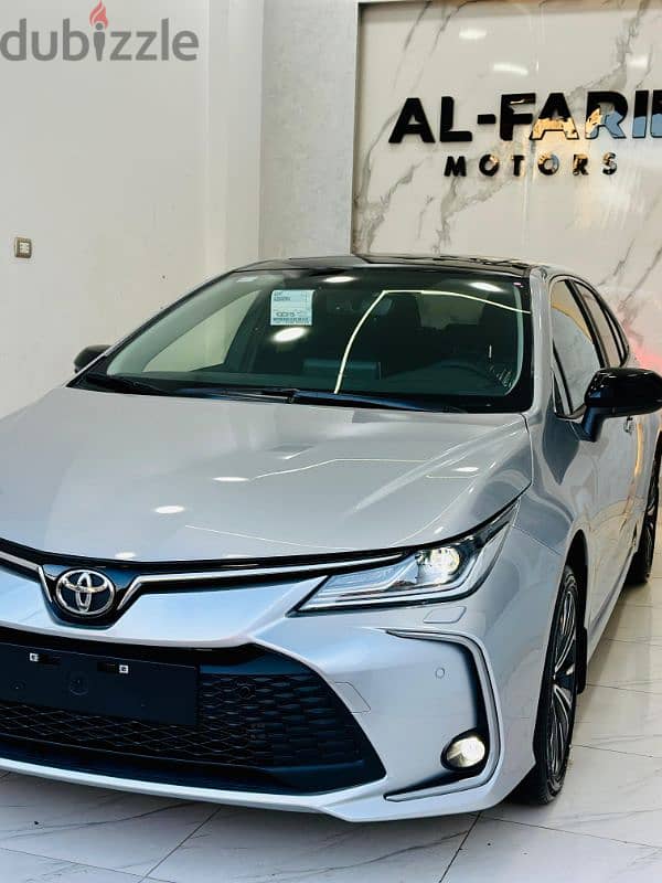 تويوتا كورولا 2025 P5 زيرو استلام فوري ادفع مقدمك وقسط الباقي Toyota 2