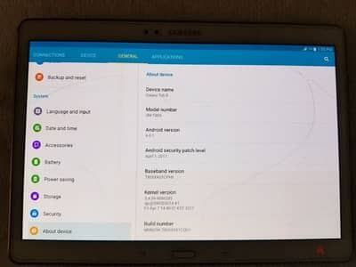 Samsung Tab S 10.5" سامسونج