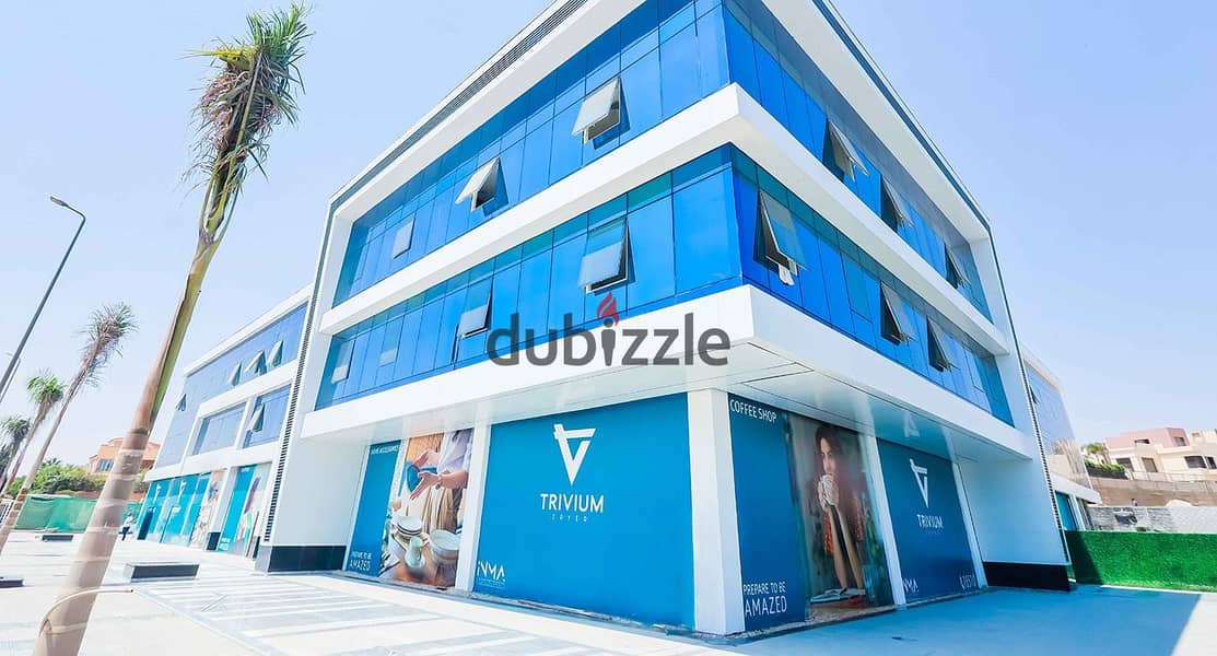 Office 72 Sqm For Rent Trivium Zayed Fully Finished With ACs El Sheikh Zayed 2