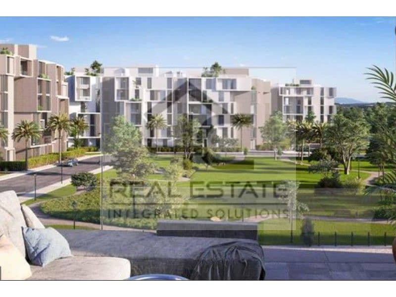 Apartment with garden 251m prime location ready to move under market price in Palm Hills new Cairo 1