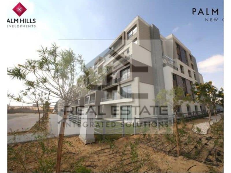 Apartment with garden 251m prime location ready to move under market price in Palm Hills new Cairo 10