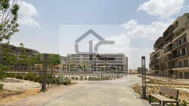 Apartment with garden 251m prime location ready to move under market price in Palm Hills new Cairo 13