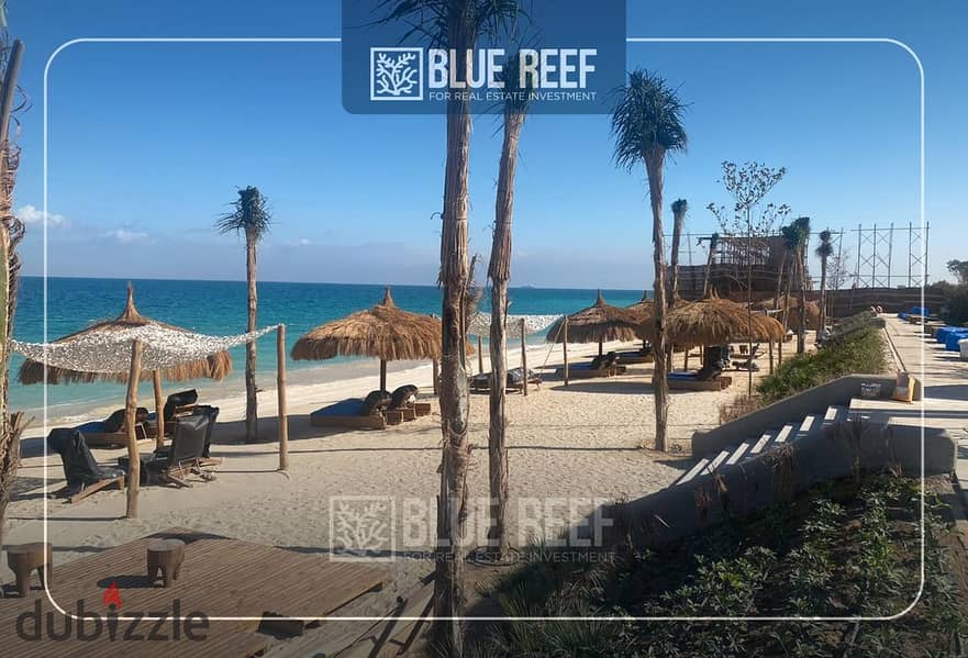 Chalet for sale, Ready to move , fully finished, view lagoon, sea view, in Monte Galala, Sokhna, 2