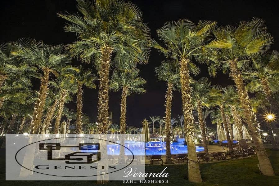 chalet for Sale Ultra Super Luxe 73 sqm in Veranda Sahl Hasheesh 3