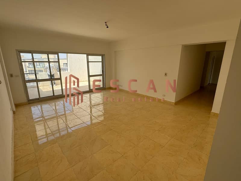 180 sqm apartment for rent, new law, in Madinaty B8 2