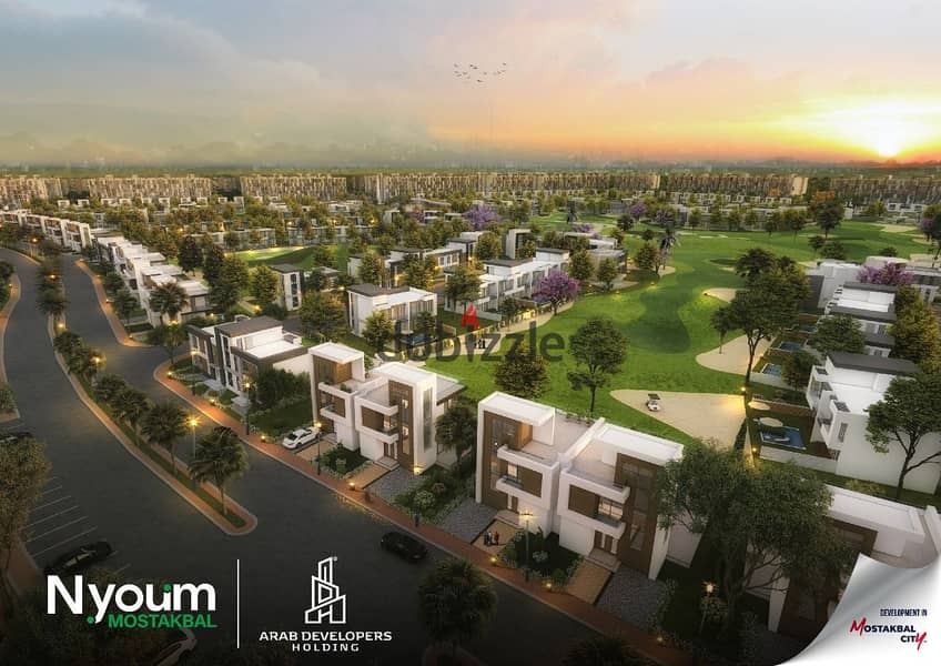 Prime location villa at the lowest price in the heart of Mostakbal City, nearest receipt 7