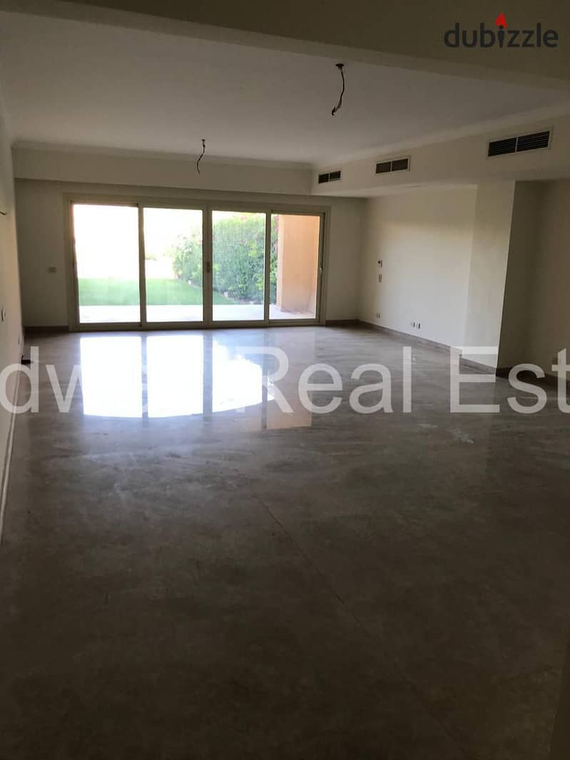 Town house for rent fully finished With AC & kitchen cabinets - New Cairo / Stone Park Compound 1