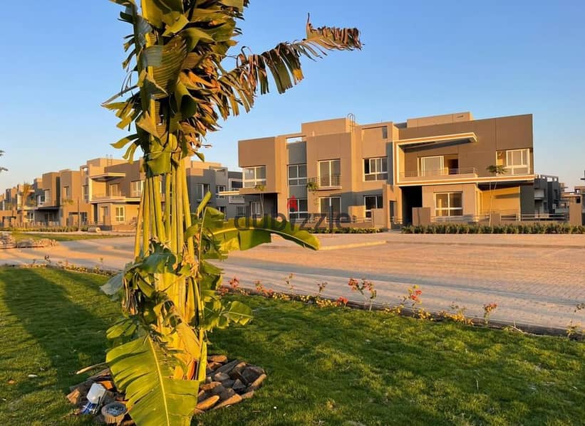 Apartment with a 130 sqm area + 60 sqm garden, fully finished and ready for occupancy in Kayan compound in Sheikh Zayed. 2