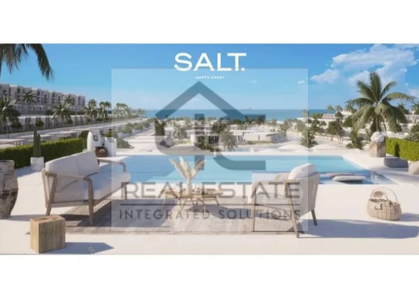 chalet 95 m for sale in prime location view lagoon in salt compound north coat 7