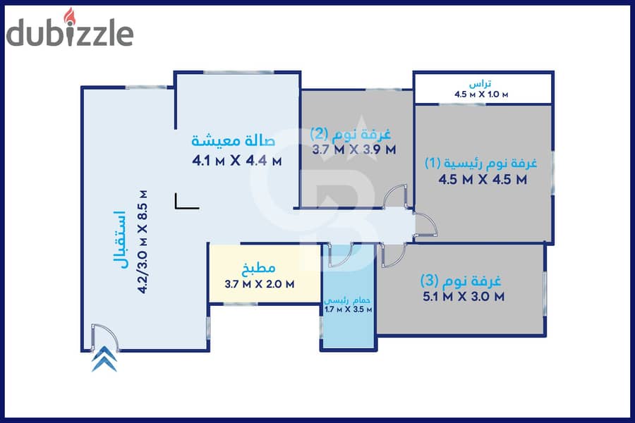 Apartment for sale, 187 meter, Kafr Abdo (Khalil Al Khayat Street) 3