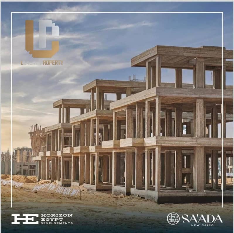 Standalone Villa For Sale directly on Suez Road very special location on Landscape Resale less than the company price Saada Compound Fifth Settlement 0