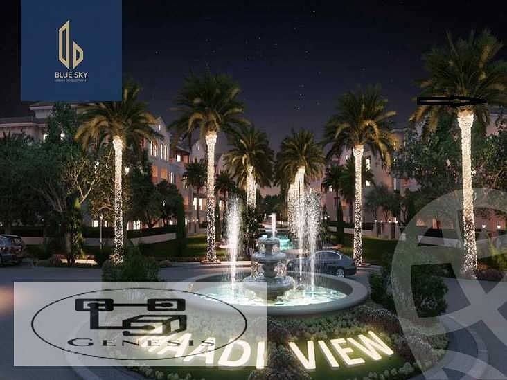 Get a premium apartment in the heart of El Shorouk City and enjoy an upscale lifestyle at Maadi View Compound, where stunning views and comprehensive 16