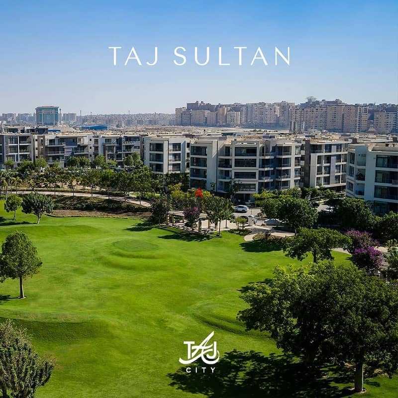 The price has been reduced to one million pounds for the speedy sale of a 3-bedroom apartment in Taj City, Fifth Settlement, Taj Gardens phase, 4