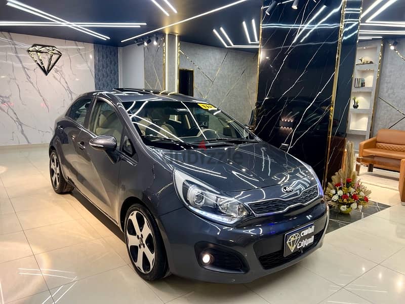 Kia Rio 2013 فابريكة بره وجوه 4