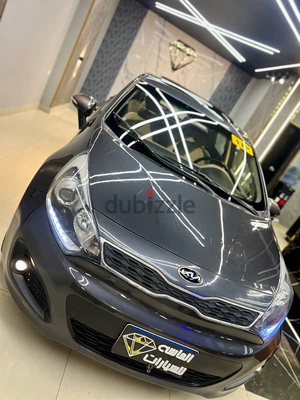 Kia Rio 2013 فابريكة بره وجوه 7