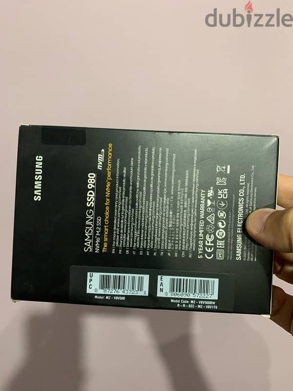 Ssd nvme hdd samsung 980 500 gb هارد سامسونج ٩٨٠ متبرشم 2