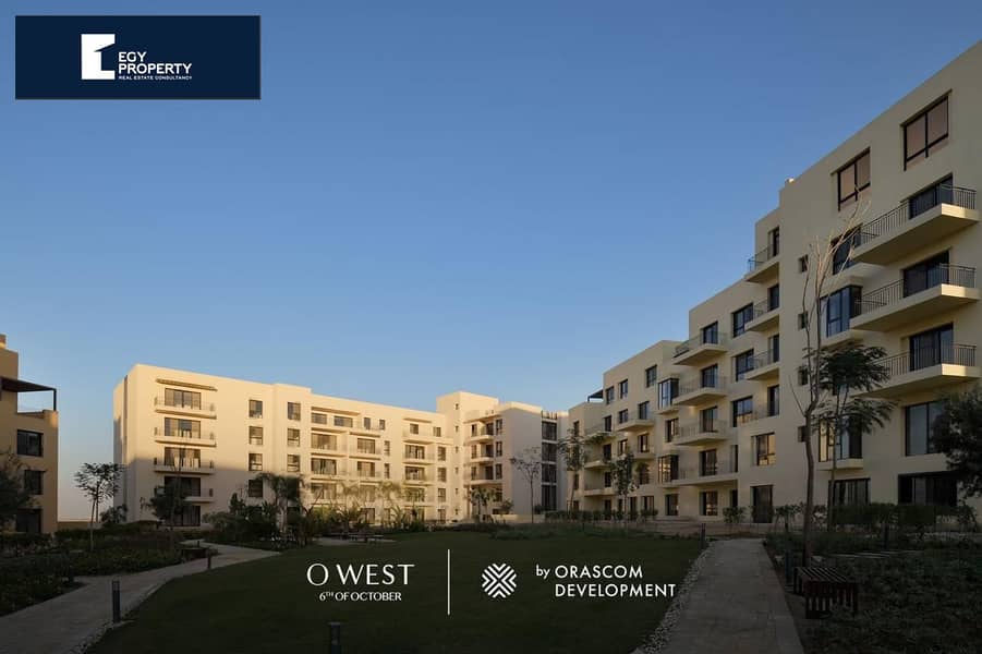 Own your new apartment now from Orascom in October and pay 5% down payment only 7