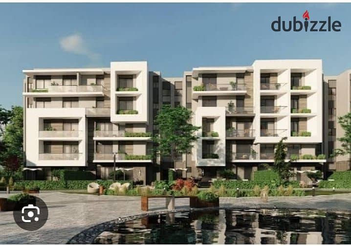 Apartment for sale, super deluxe finished, double view, Sheikh Zayed, in Marville Al Marasem, in installments 7