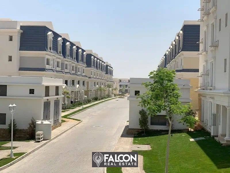 own a townhouse villa of 210 meters, finished, ready for inspection, in Mountain View 4, without down payment and in installments over 7 years 7