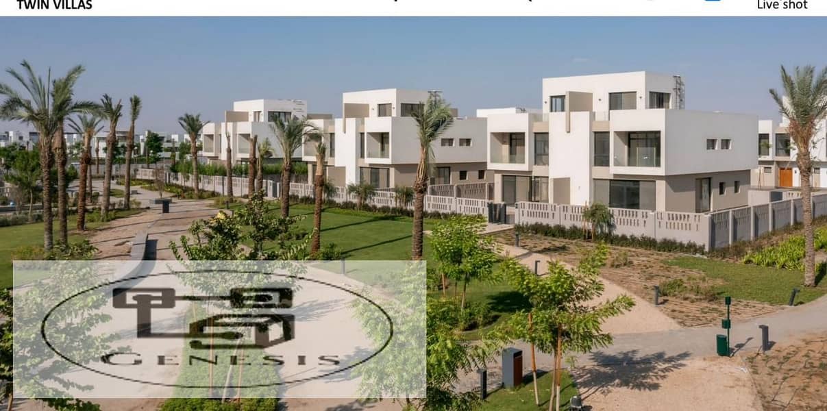 في كمبوند البروج القاهرة الجديدة Compound Al Burouj New تاون هاوس بفيو روعة للبيع 4