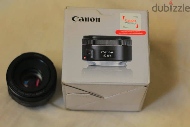 لينس 50stm canon 3