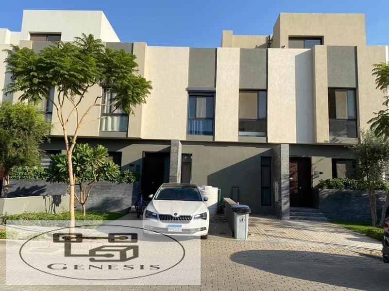 في كمبوند البروج القاهرة الجديدة Compound Al Burouj New تاون هاوس بفيو رائع للبيع 11