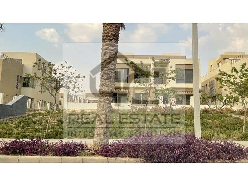 with the lowest price in the market,  own an apartment  206 m ready to move, with a view on the largest landscape area. 5