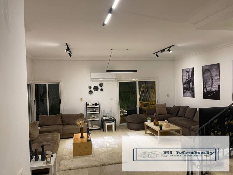 Modern furnished villa for rent in Al-Rehab 1 5