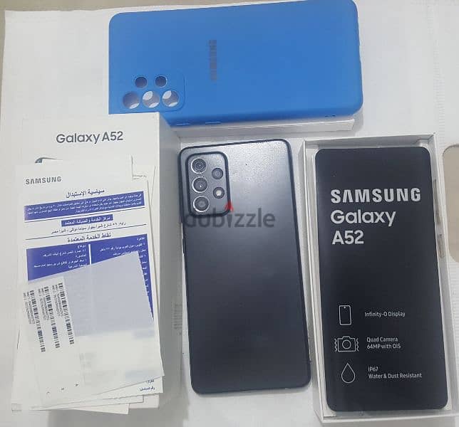 Samsung A52 8/256  حالة زيرو 0