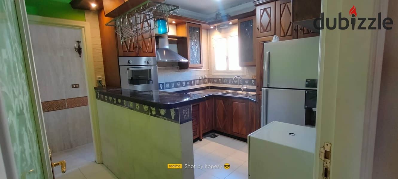 Apartment for sale 195 meters in Kafr Abdo, licensed in the most upscale location, luxurious finishing, next to the Military Intelligence, open view 15