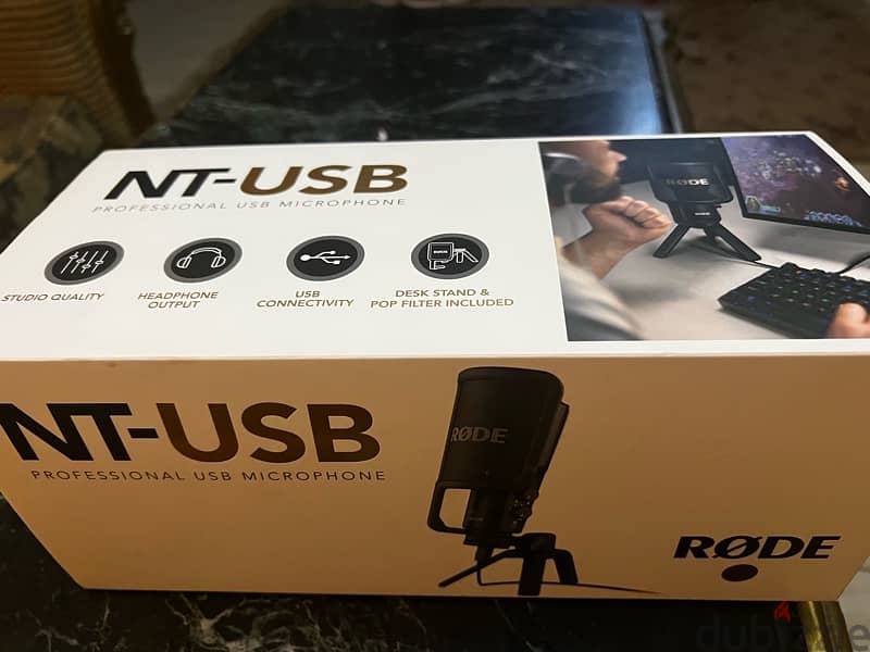 mic rode nt- usb جديد رود يو اس بي لم يستعمل 1