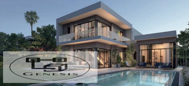 villa in swan lake west zayed Hassan Allam zayed view on the pyramids