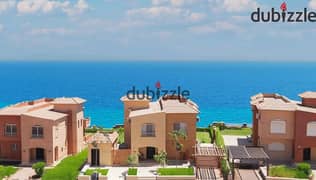 Ground floor chalet with garden, 2 rooms for sale in Telal El Sokhna, distinctive view 0