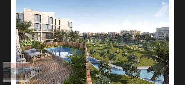 Ground Apartment in Bloom fields Vues with installments, BUA 130 sqm, 2 bedrooms, 3 bathrooms