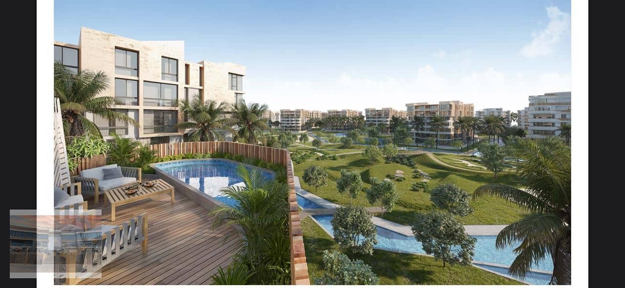 Ground Apartment in Bloom fields Vues with installments, BUA 130 sqm, 2 bedrooms, 3 bathrooms 0