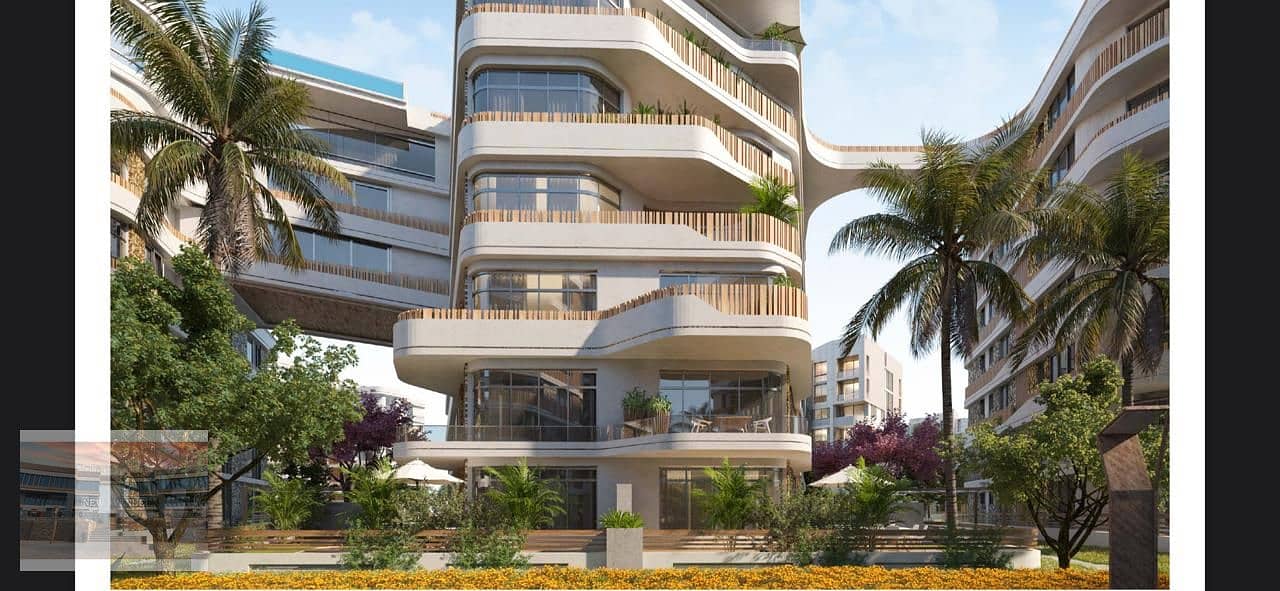 Ground Apartment in Bloom fields Vues with installments, BUA 130 sqm, 2 bedrooms, 3 bathrooms 2