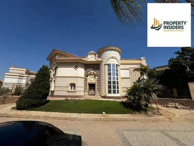 Luxurious semi-finished villa for sale in Royal Lagoon Compound