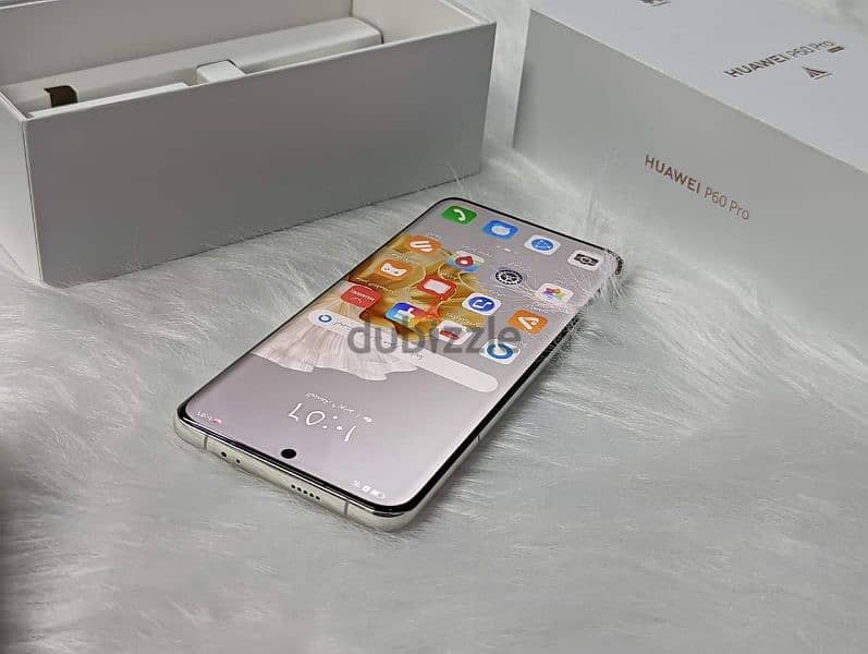 Huawei P60 Pro 256G With Box بالضمان ساري بحالت الزيرو 1