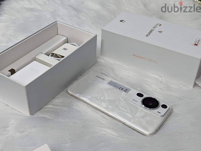 Huawei P60 Pro 256G With Box بالضمان ساري بحالت الزيرو 4