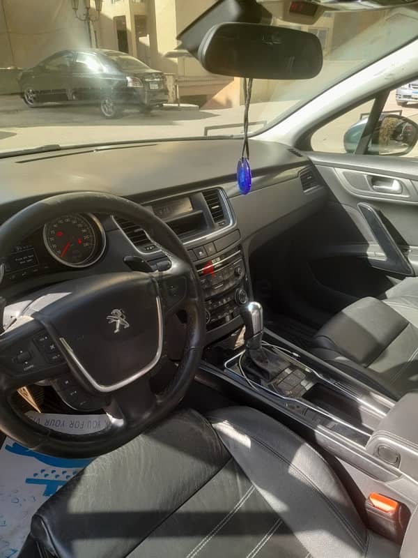 Peugeot 508 2013 in excellent condition low mileage مالك أول و وكيل 4