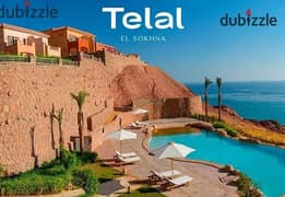 Installments over 7 years, chalet for sale in Telal El Sokhna, distinctive view 0