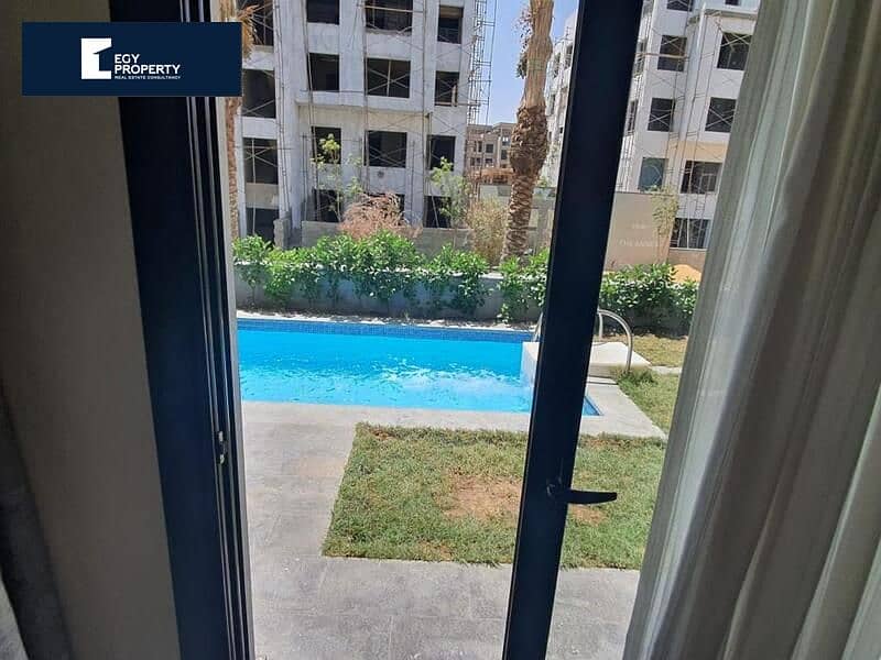 Duplex with private pool ,in the Fifth Settlement, next to Palm Hills New Cairo, with 10-year installments 8