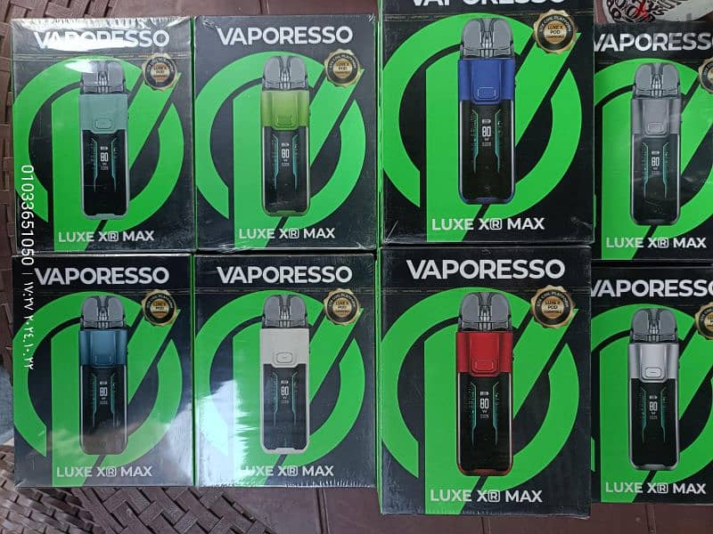 Vaporesso Luxe XR Max 80 Kit Vape فابوريسو لوكس ماكس جديد متبرشم 0