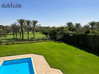 Villa for rent, semi-furnished, 750 m, with a 750 m garden, in Katameya Dunes Compound