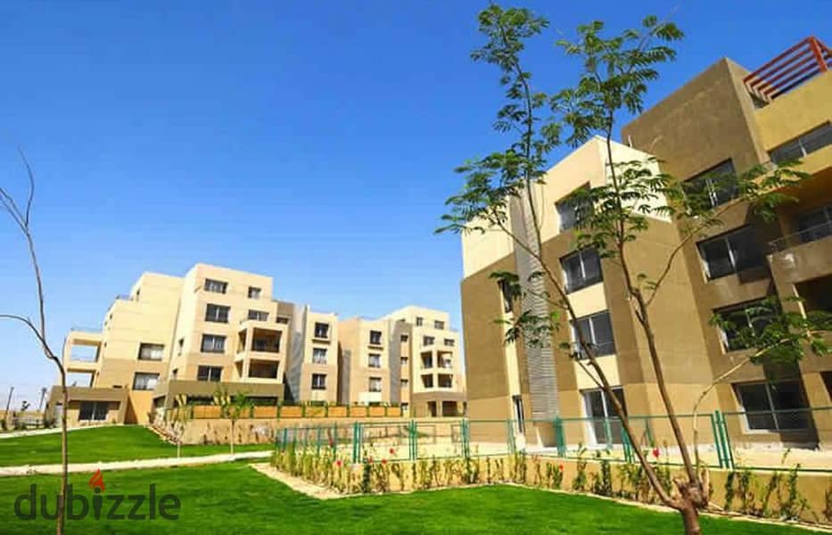 Live in PALM HILLS in a fully finished apartment in installments, prime location in Sheikh Zayed 3